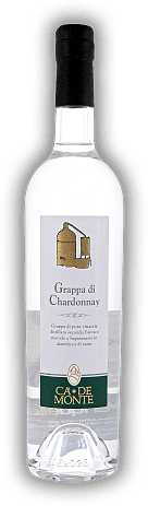 Ca de Monte Grappa di Chardonnay Ca de Monte Grappa di Chardonnay  0,7	 Liter - Vol 40%