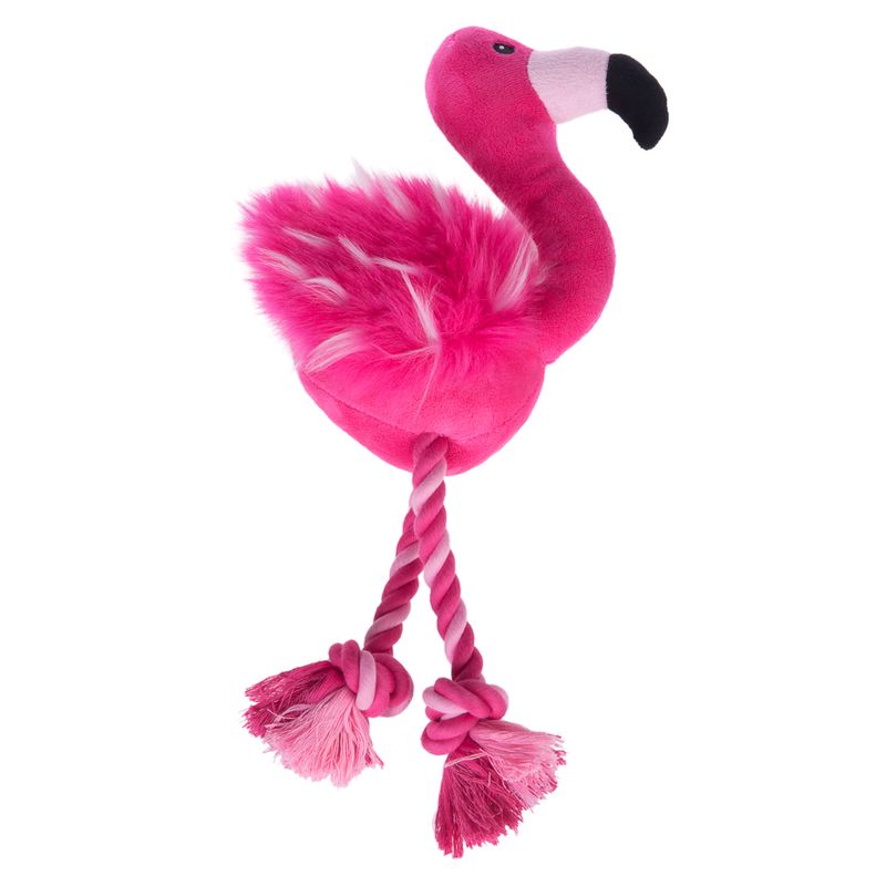 Hundespielzeug Flamingo mit Tau zu TOP-Preisen % bei bitiba.de