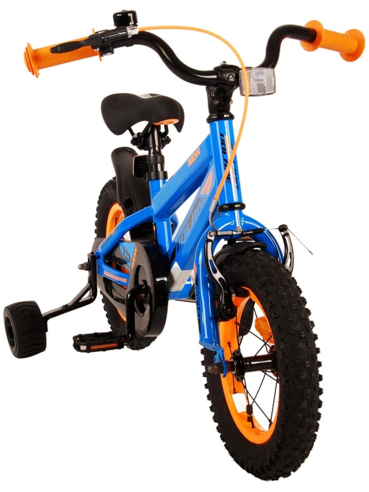 Volare Kinderfahrrad Rocky für Jungen 12 Zoll Kinderrad in Blau Fahrrad 3 Jahre günstig kaufen onesize