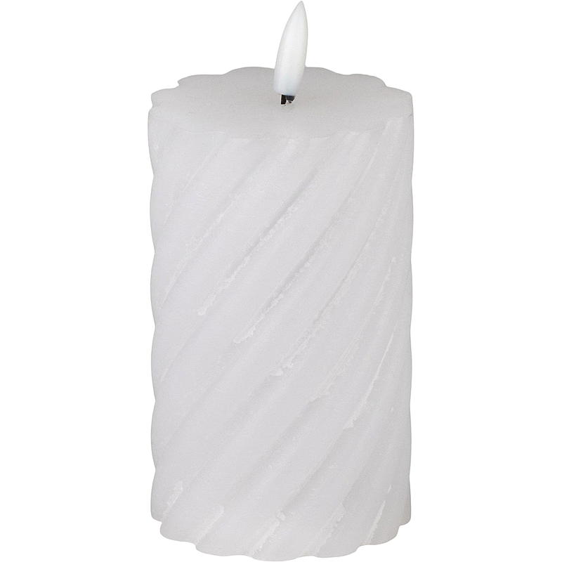 Vie Selected Kubbelys 12 cm ø 7,6 cm LED timer spiral hvit
