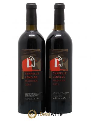 Madiran Chapelle Lenclos 2001 - Lot de 2 Bouteilles