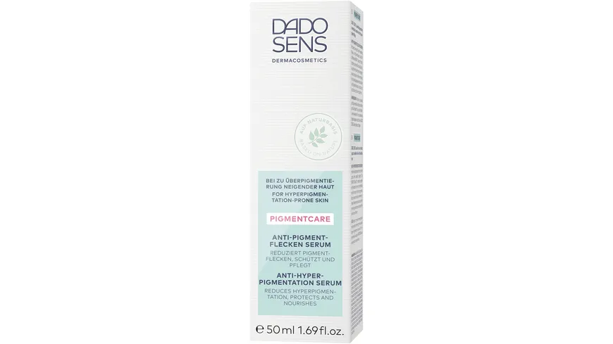 DADO SENS PIGMENTCARE Anti-Pigmentflecken-Serum - bei zu Überpigmentierung neigender Haut 50 ml