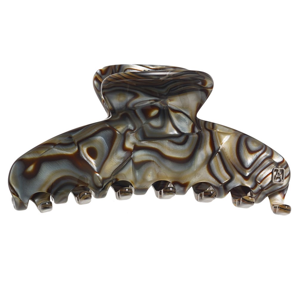 Alexandre de Paris Pince Medium Onyx Timeless 9cm