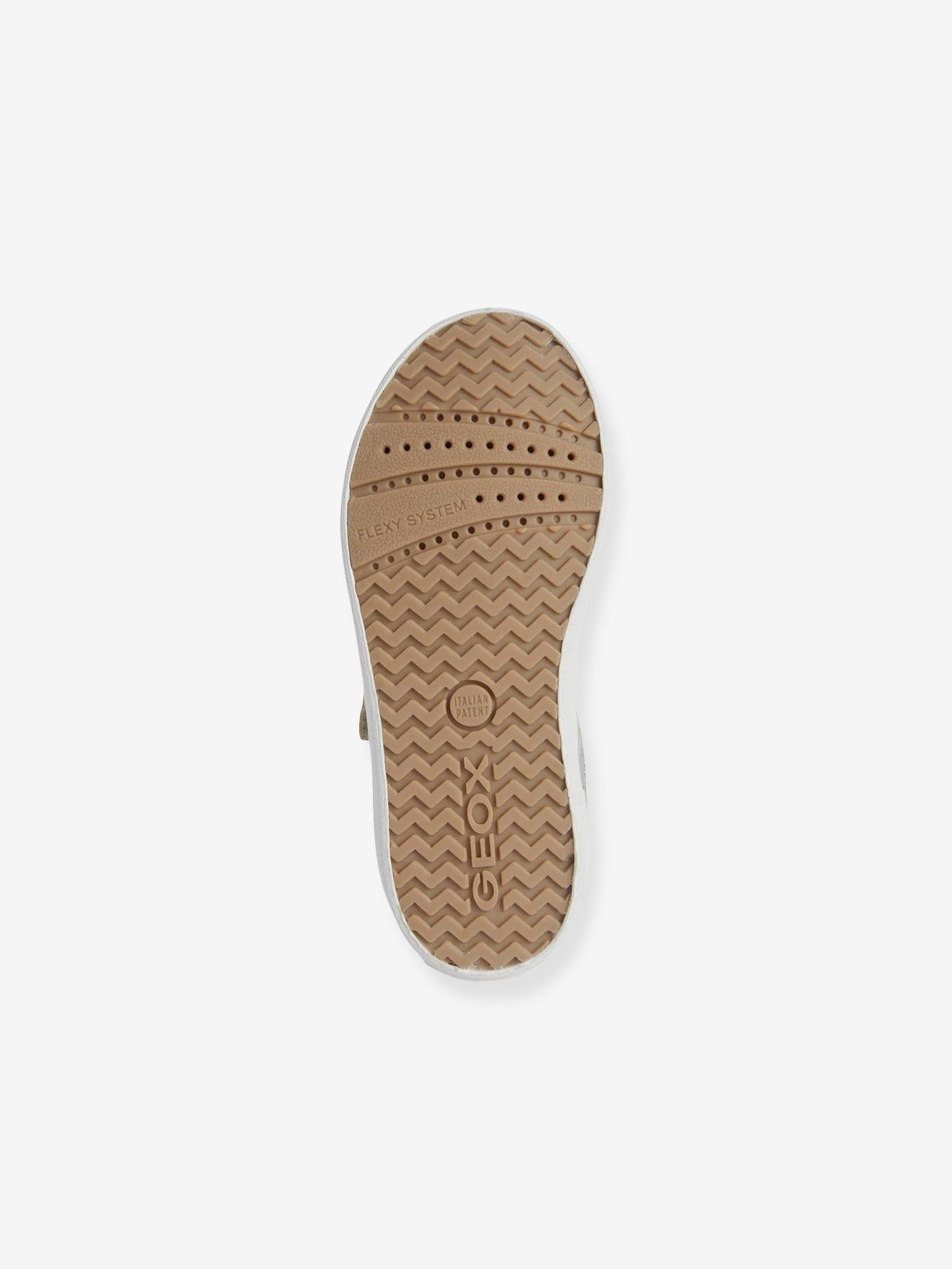 Baskets fille Kilwi GEOX® beige silver