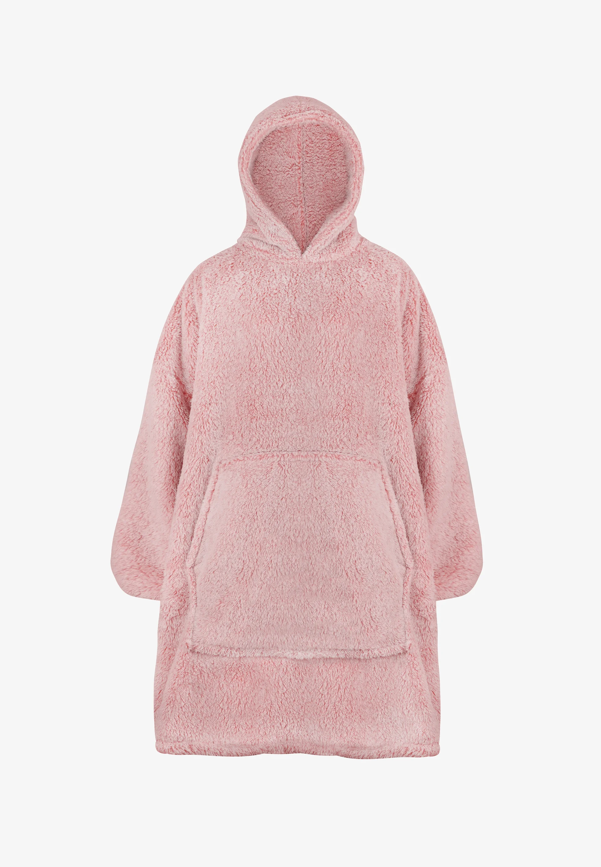 Poncho Loungeable con capucha y punta de nieve, muy suave y acogedor - Albornoz