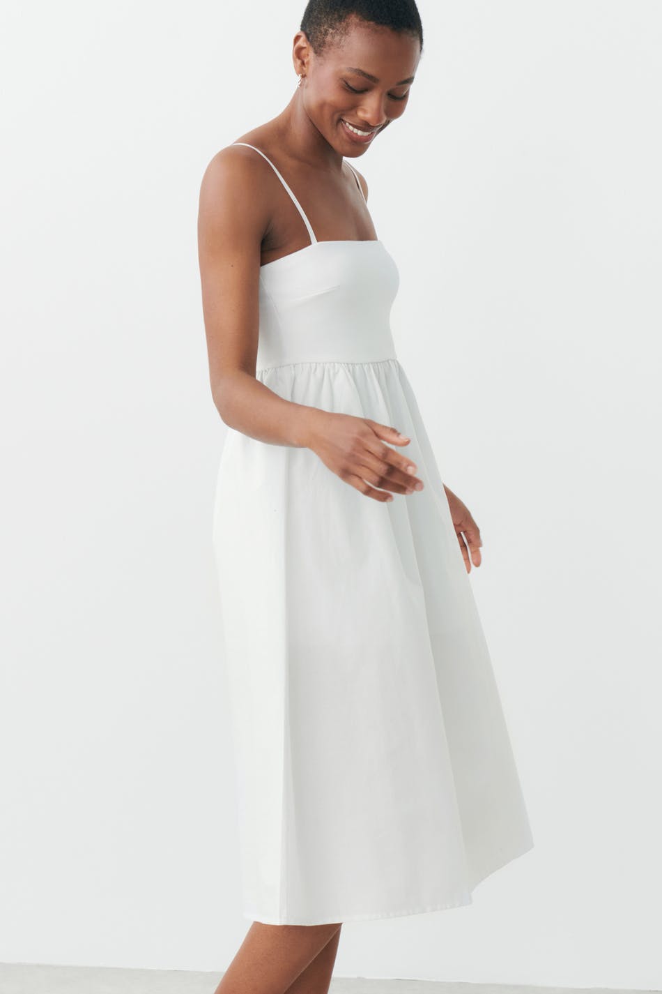 Bandeau midi dress
