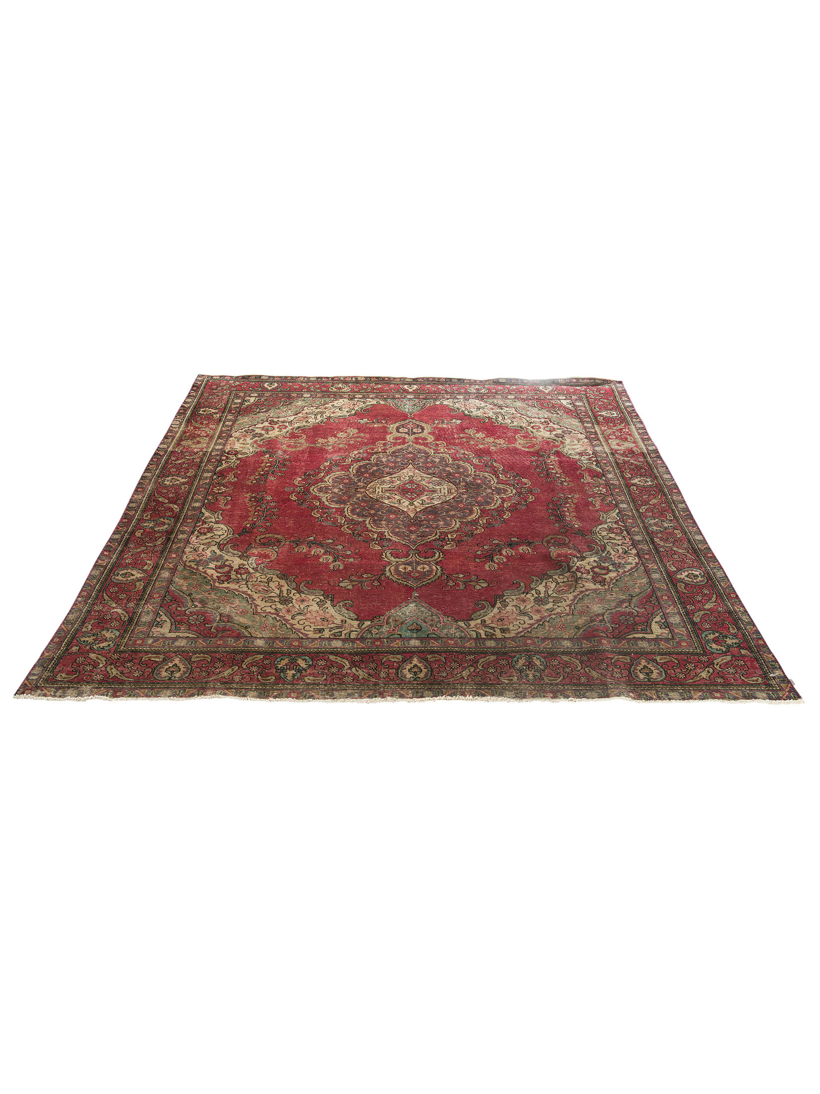 Täbriz Azarshahr Vintage ca. 300 x 395 cm, Unikat / Einzelstück