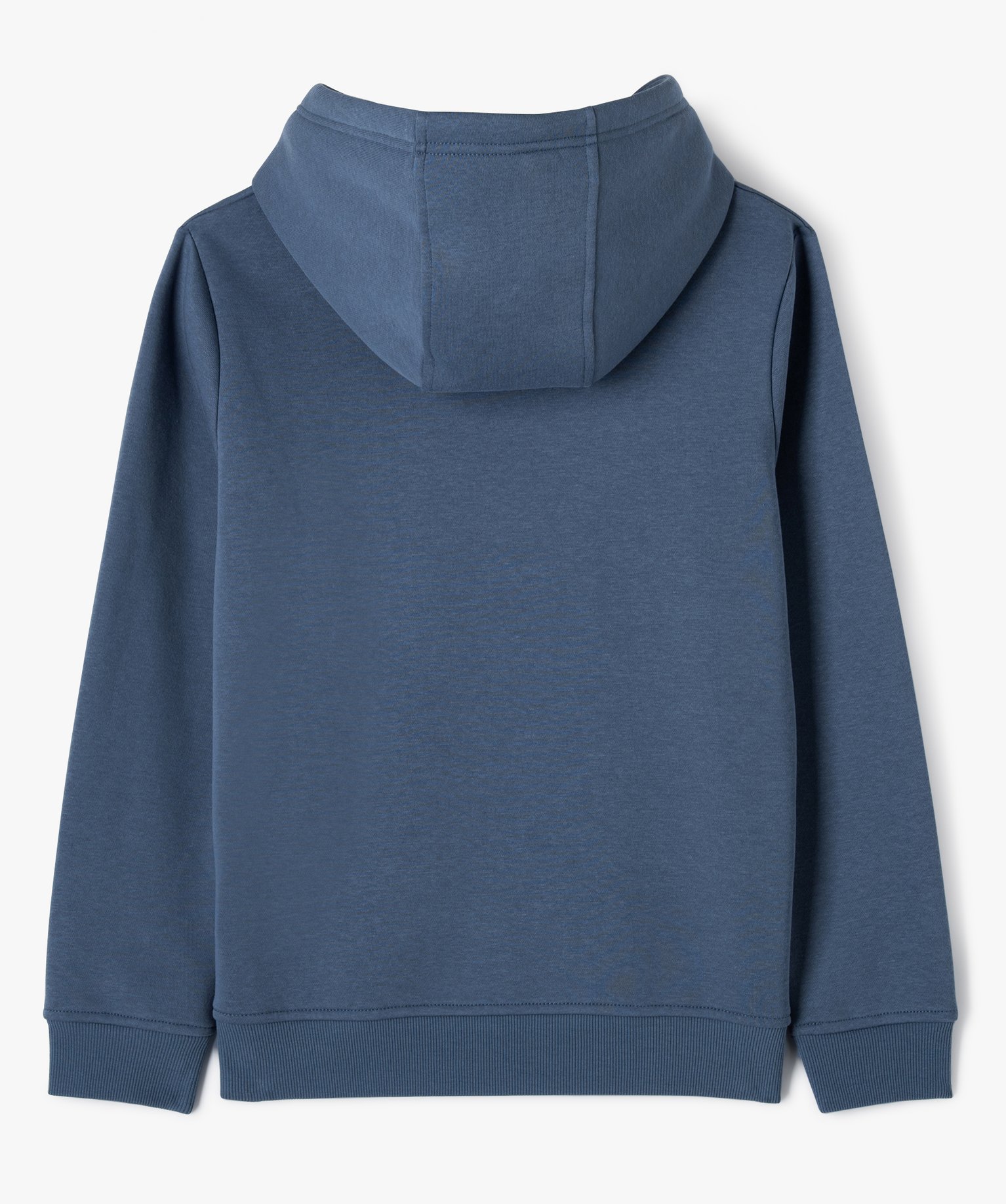 Sweat molletonné à capuche Garçon bleu | GEMO