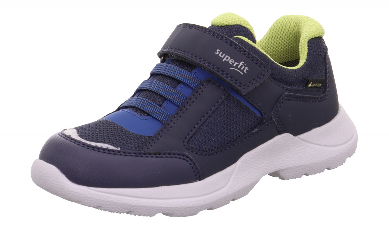 RUSH - Blau/HellgrünSneaker low mit Klettverschluss