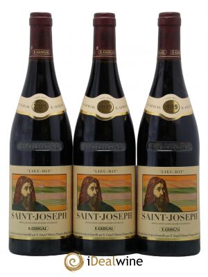 Saint-Joseph Lieu-dit Saint-Joseph Guigal  2019 - Lot de 3 Bouteilles
