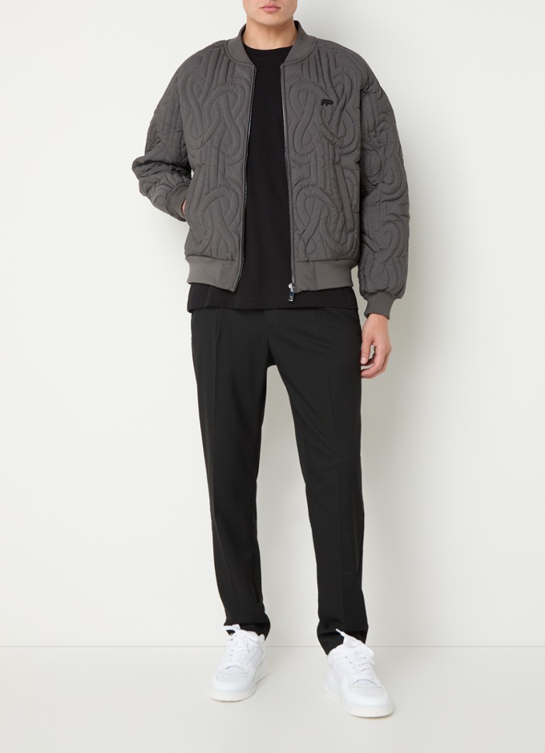 Jachetă bomber cu logo texturat Filling Pieces