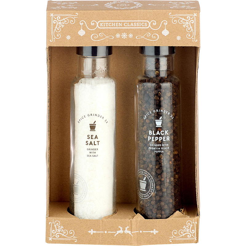 Kryddhuset Gavesett salt/pepper m/kvern