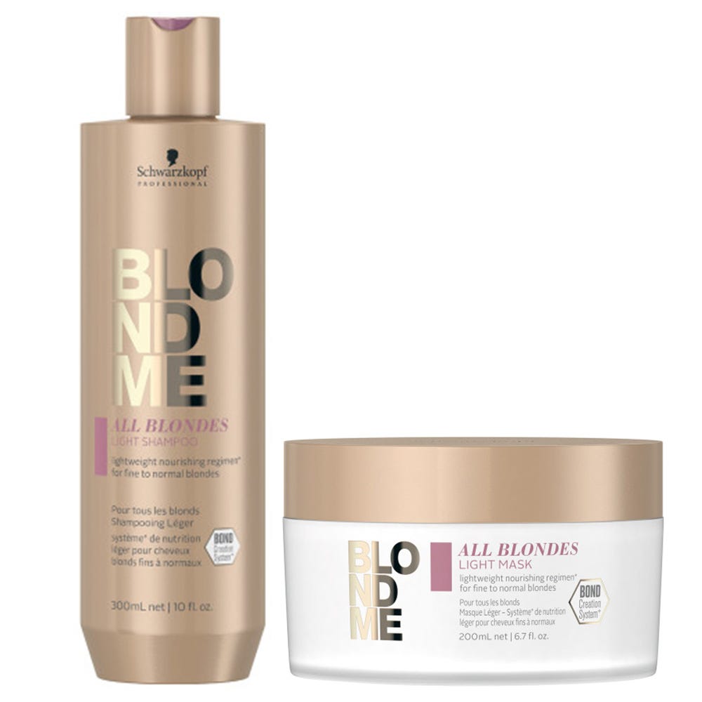 Schwarzkopf Blondme All Blondes Light Bundle