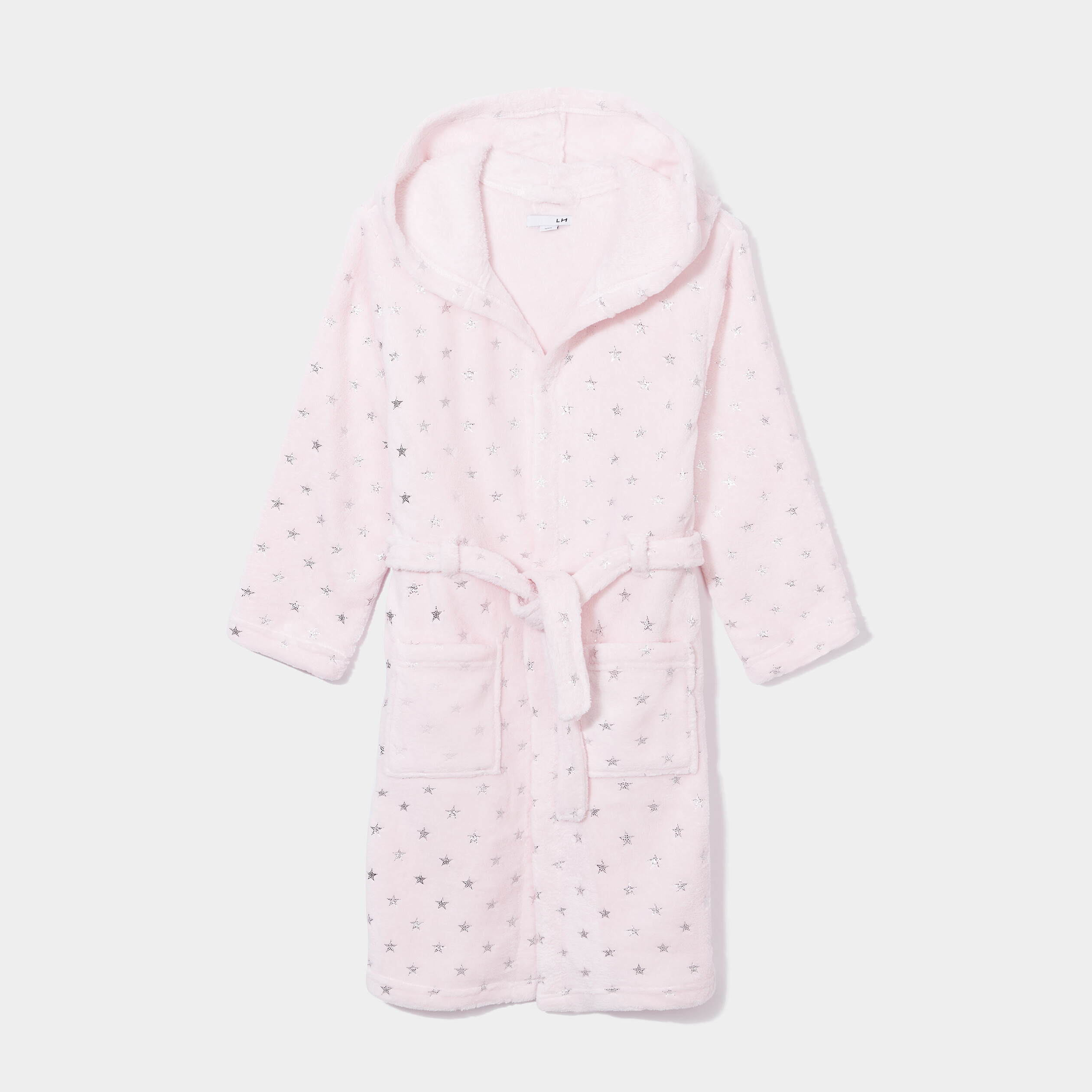 Peignoir à capuche rose fille | La Halle