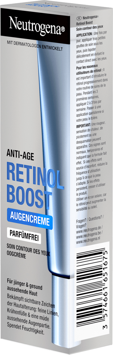 Anti Age Augencreme Retinol Boost, 15 ml