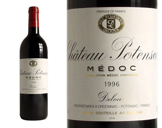 Château Potensac Rouge 1996, Cru Bourgeois Bordeaux Médoc
