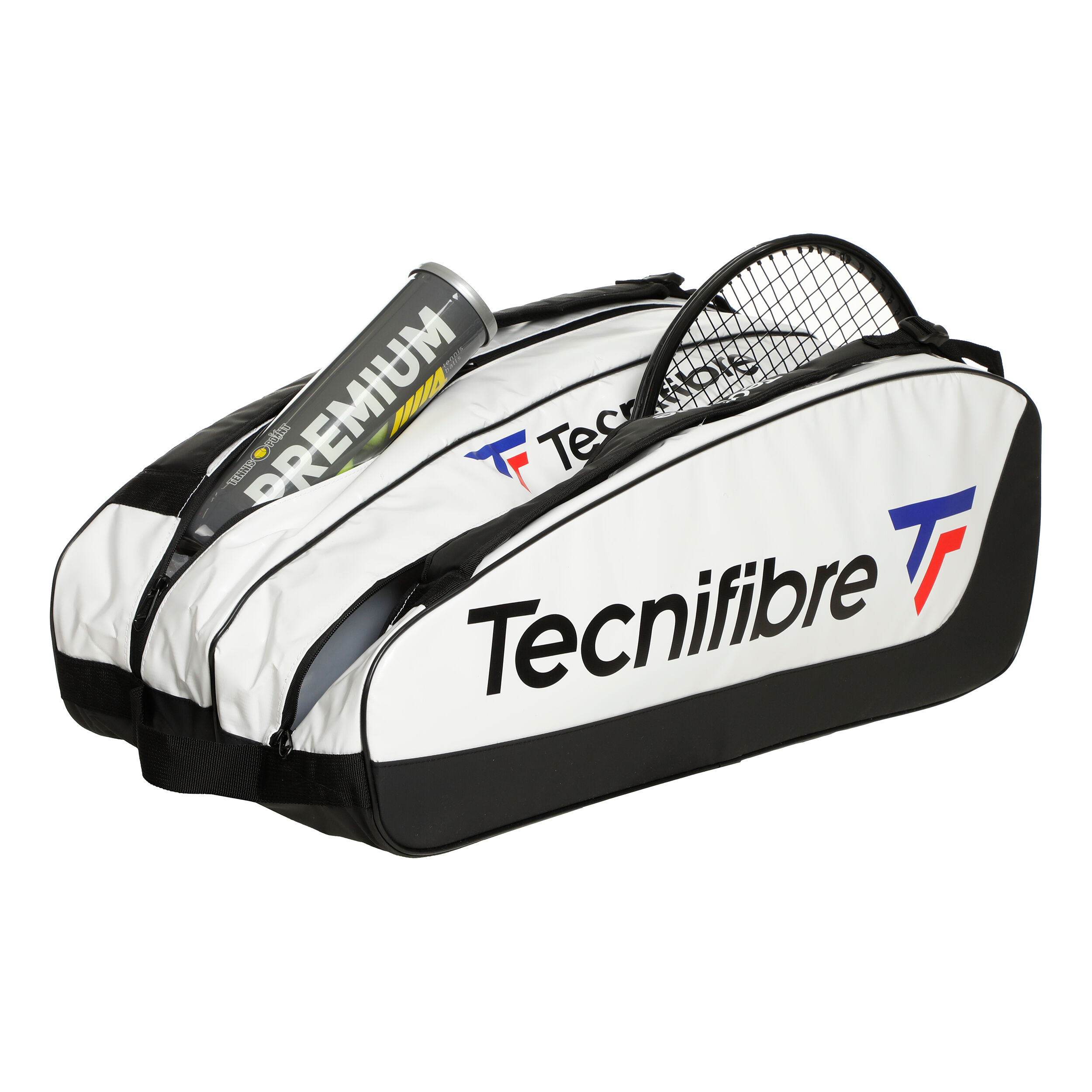 Tour Endurance Tour 2023 Schlägertasche 12er - Weiß, Schwarz