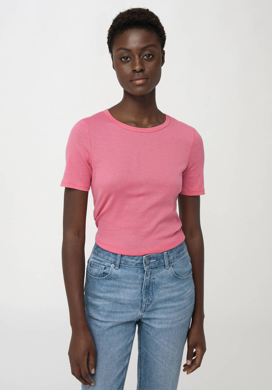 Kurzarm-Shirt aus reiner Bio-Baumwolle