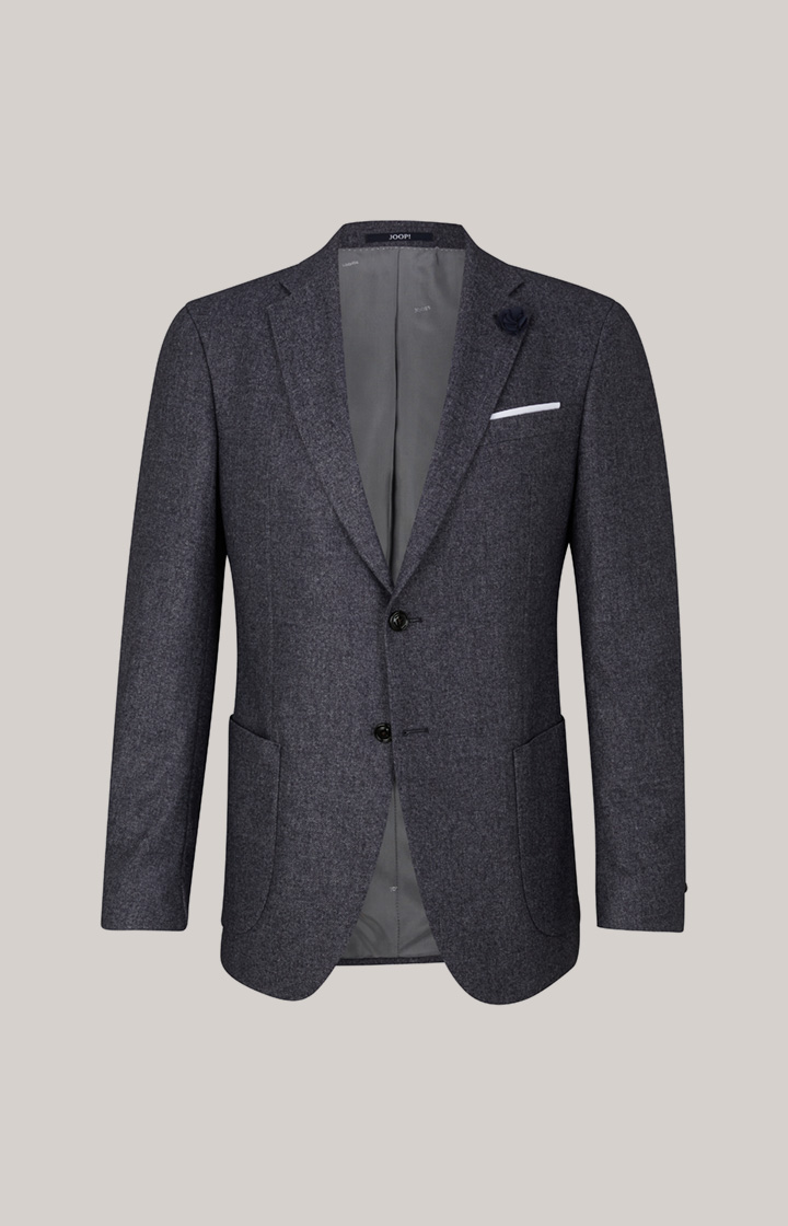 Flanell-Sakko Four in Blau meliert