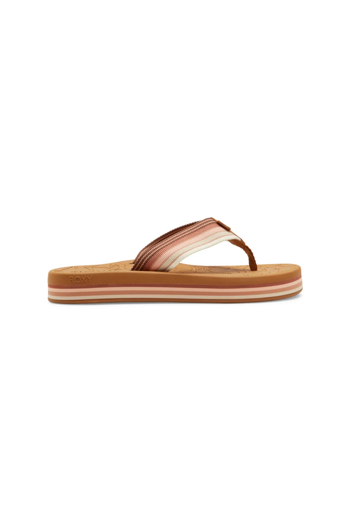 Roxy  Basic Sandale ARJL100899-DPN DK SCHOKOLADE/PINK