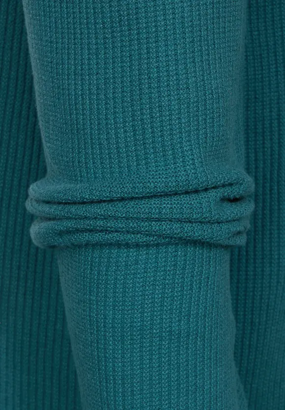 CECIL Lange Kapuzenstrickjacke