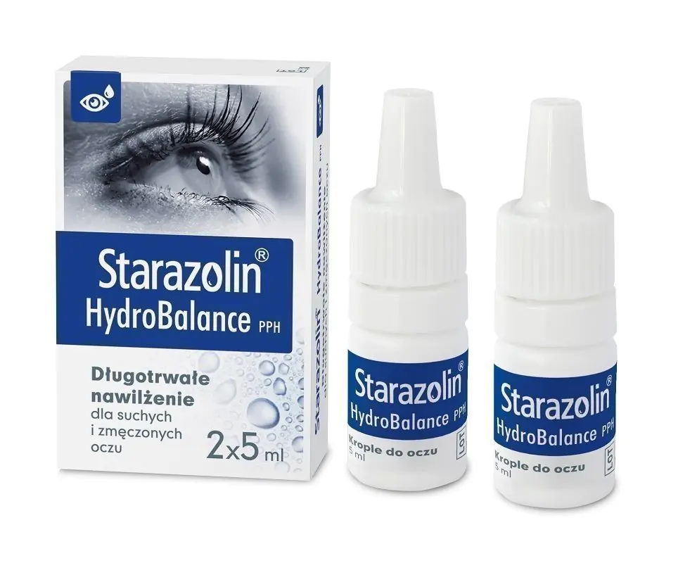 „Starazolin HydroBalance PPH“ drėkinamieji akių lašai