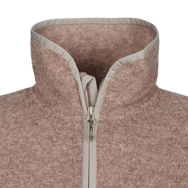 REILA KNITTED FLEECE HALFZIP Herren - Wollpullover