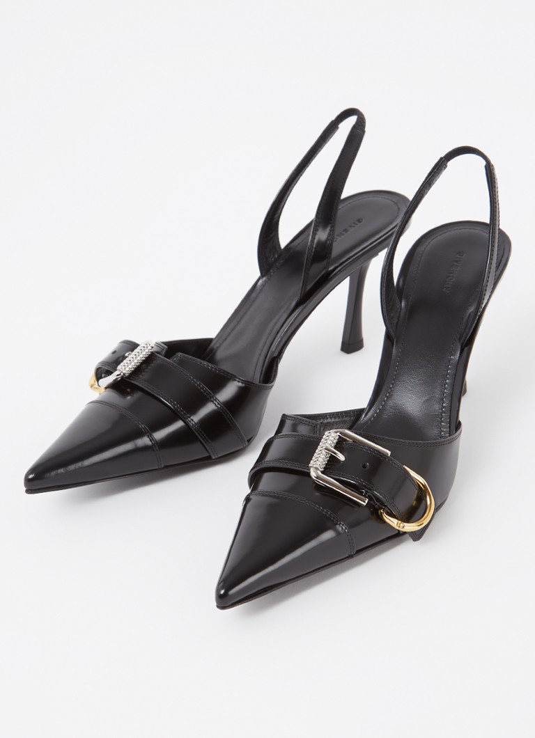 Givenchy Voyou calfskin slingback
