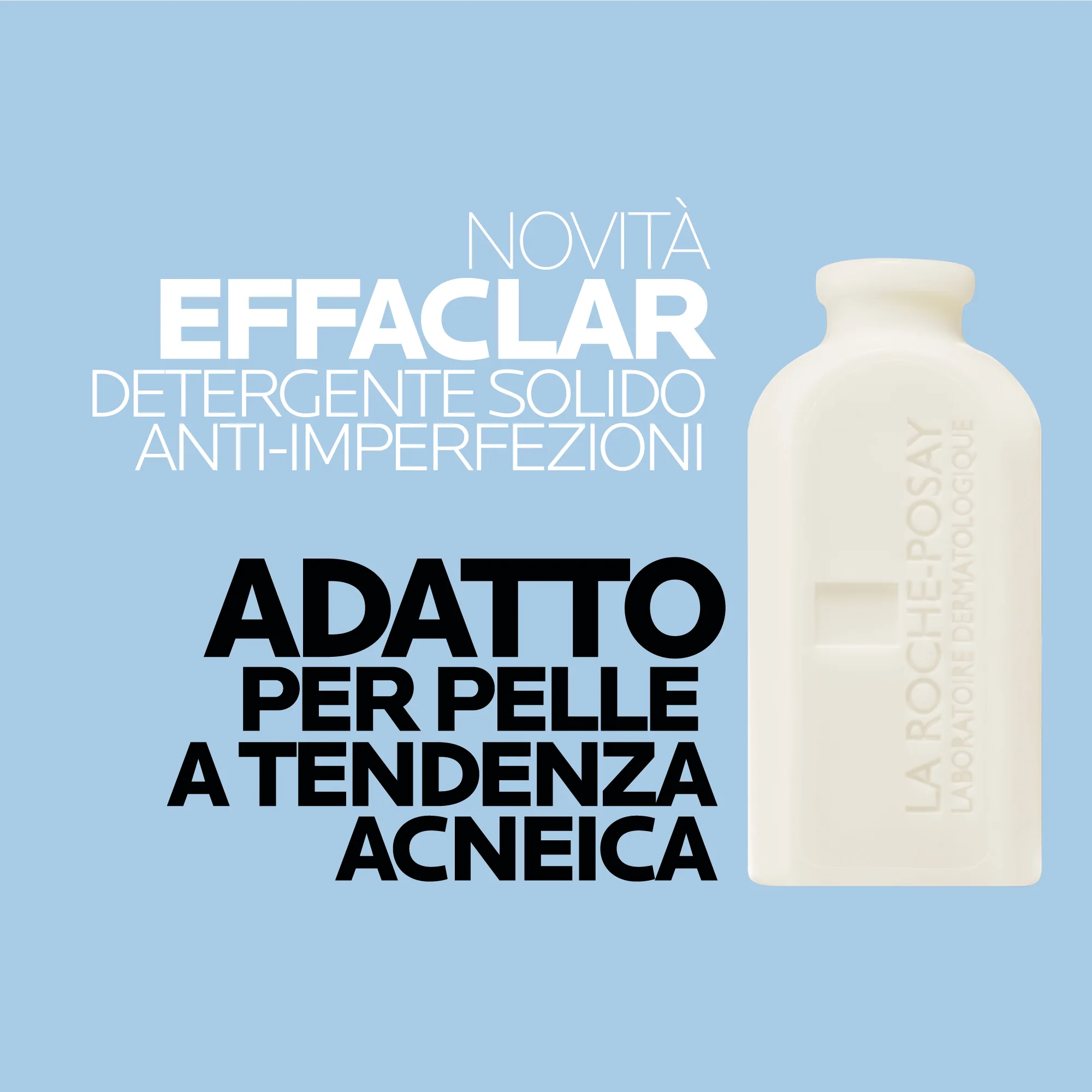Effaclar pjenasti čvrsti čistač protiv nepravilnosti - sapun za čišćenje lica