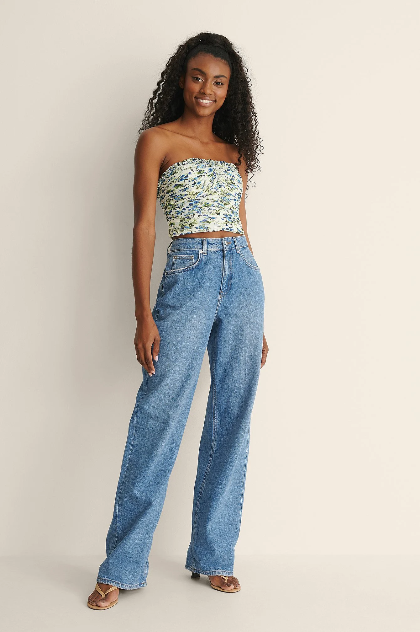 Kurzes Bustier-Top