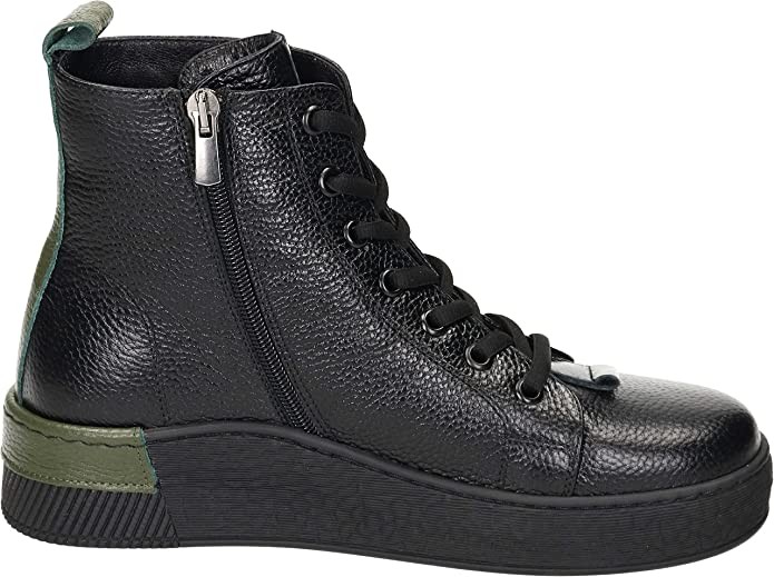 MANITU Stiefeletten schwarz