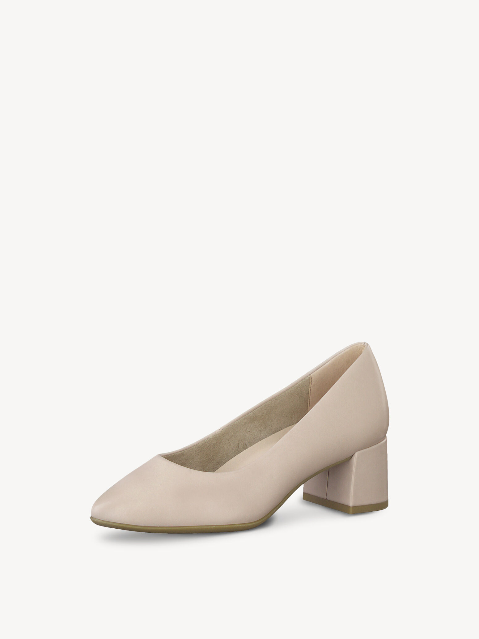 Escarpin en cuir - rose