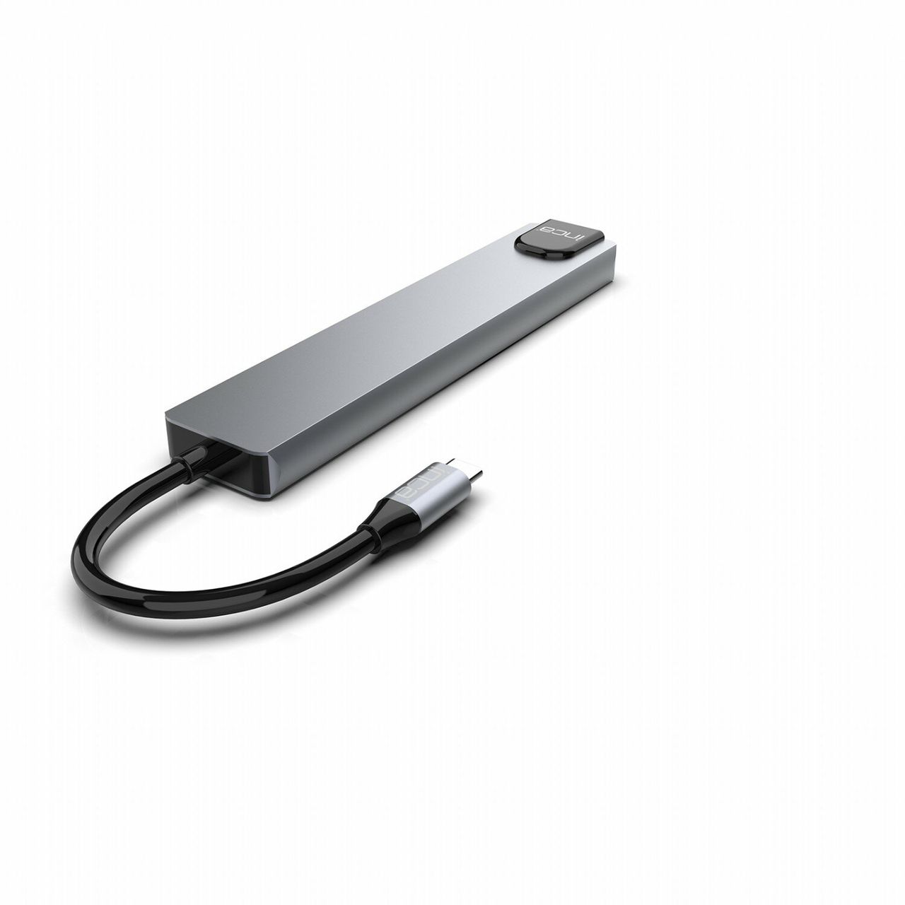 Inca USB-C HUB Type-C-Hub Aluminiumgehäuse 8 Ports USB, Ethernet, HDMI und mehr