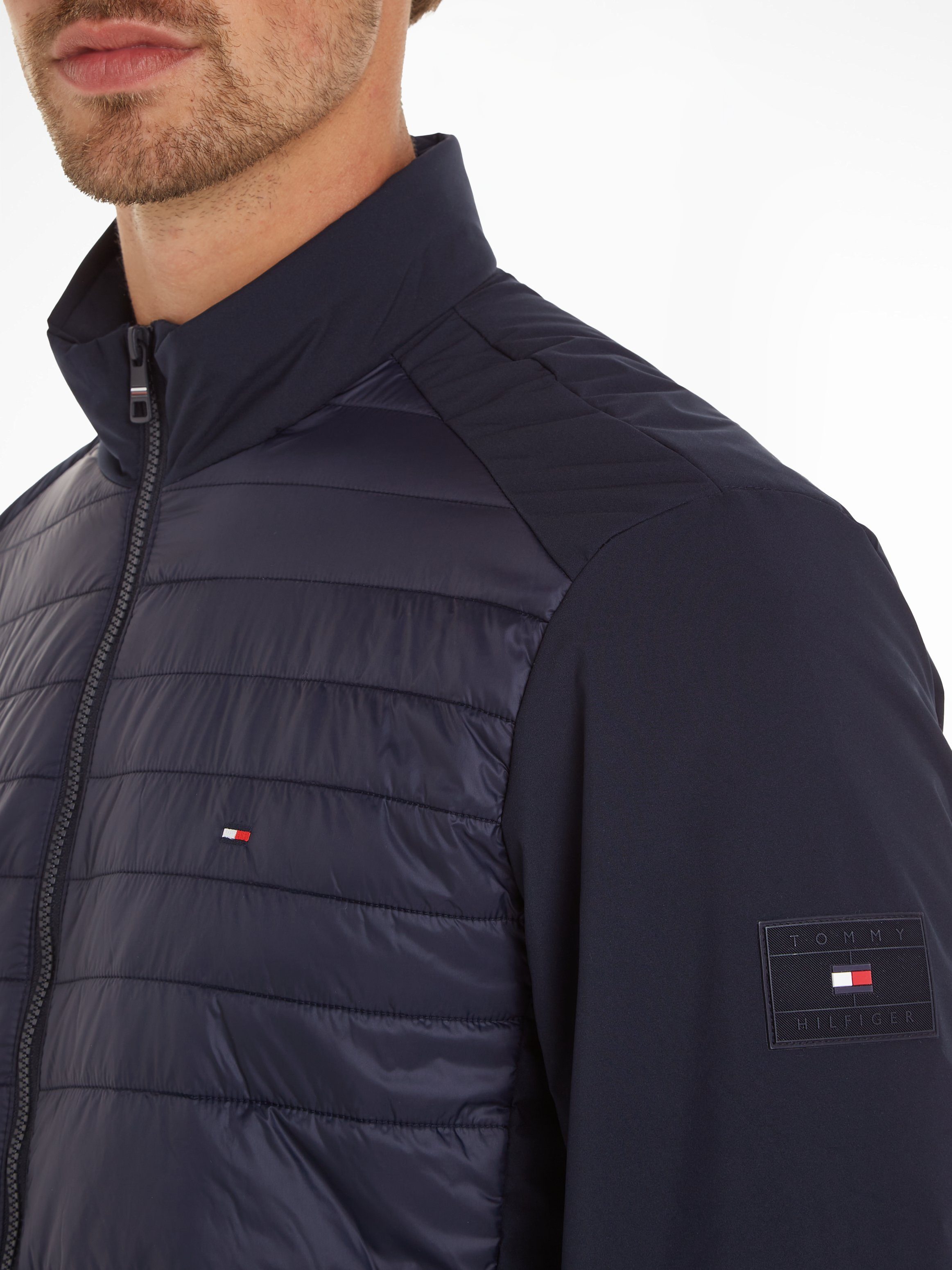 Tommy Hilfiger Steppjacke CL MIX MEDIA STAND COLLAR JACKET