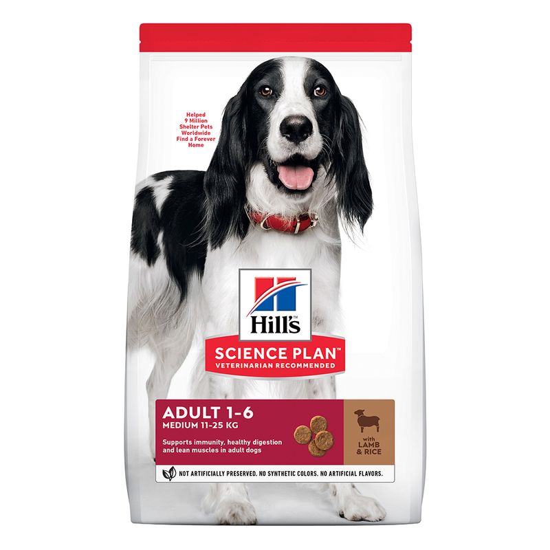 Hill's Science Plan Adult 1-6 Medium mit Lamm & Reis