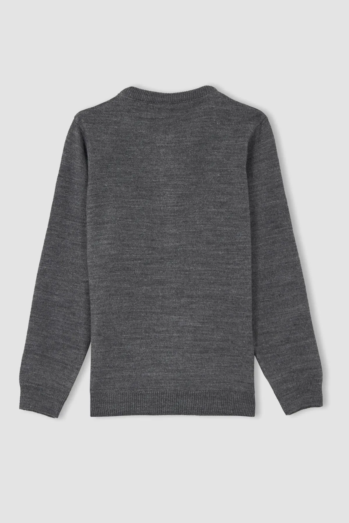 DeFacto  Mädchen-Strickjacke „Back to School“ mit Rundhalsausschnitt