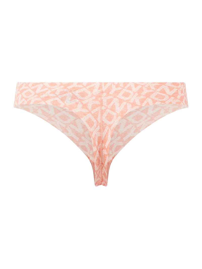 Tanga aus Mikrofaser in rosa