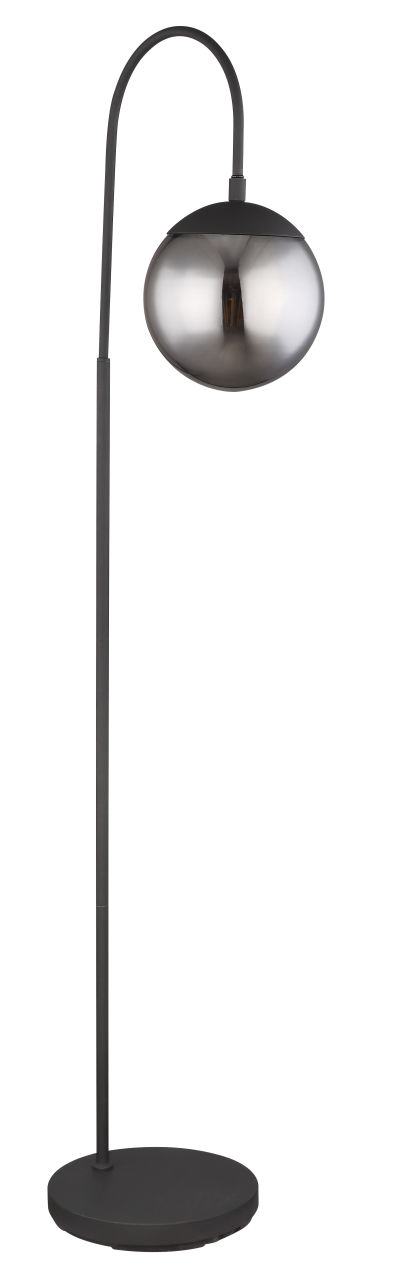 Globo Lighting - BLAMA - Stehleuchte Metall schwarz matt, 1x E27