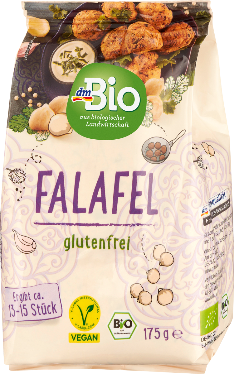 Backmischung Falafel, glutenfrei, 175 g