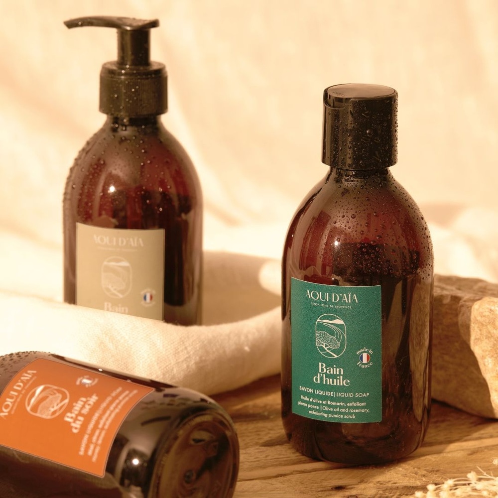 aqui d'aïa Bain de lait Savon liquide