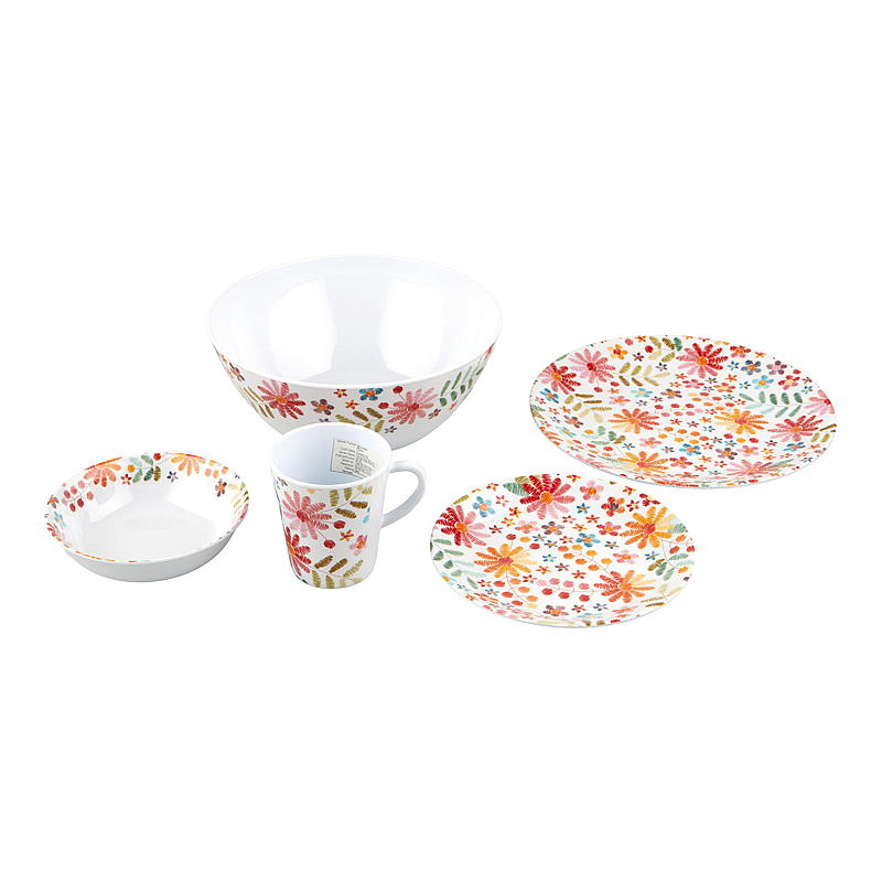 Cuisine Tallerken Flory ø 26,5 cm melamin