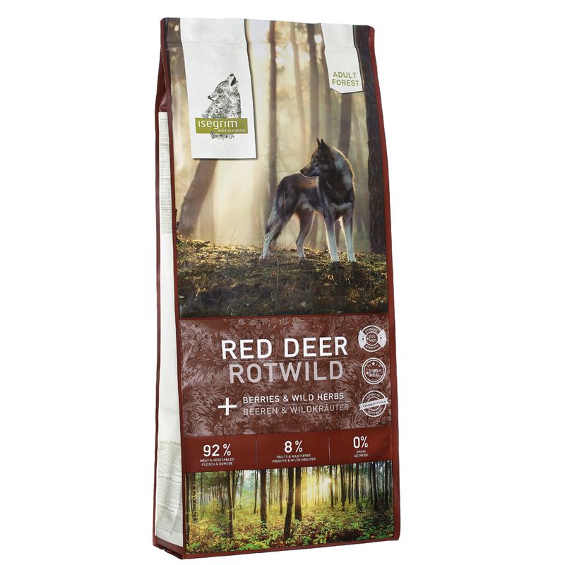 Isegrim Adult Forest Rotwild mit Beeren und Wildkräutern | bitiba
