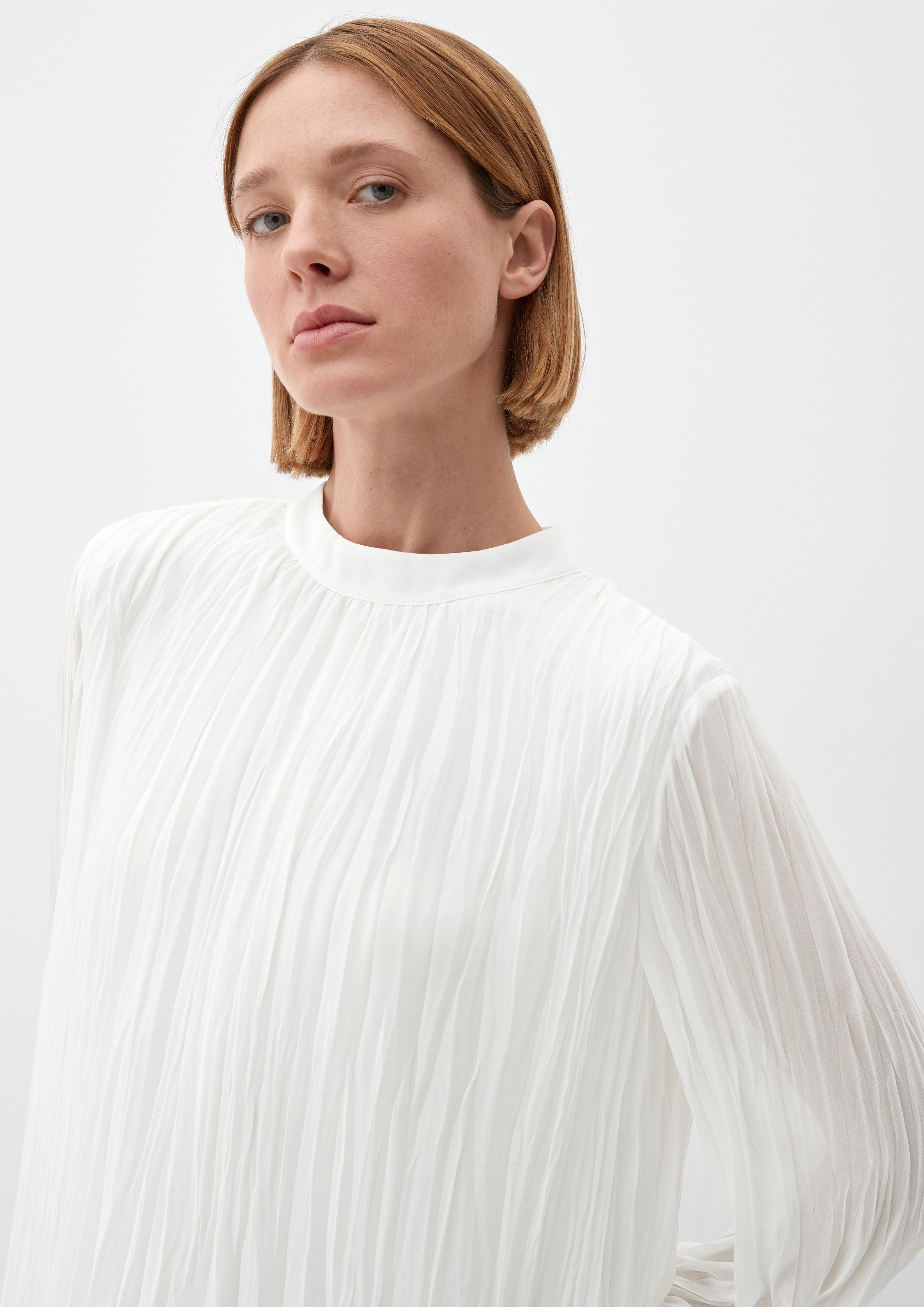 Chiffonbluse mit 3/4-Ärmeln  2129647-0200