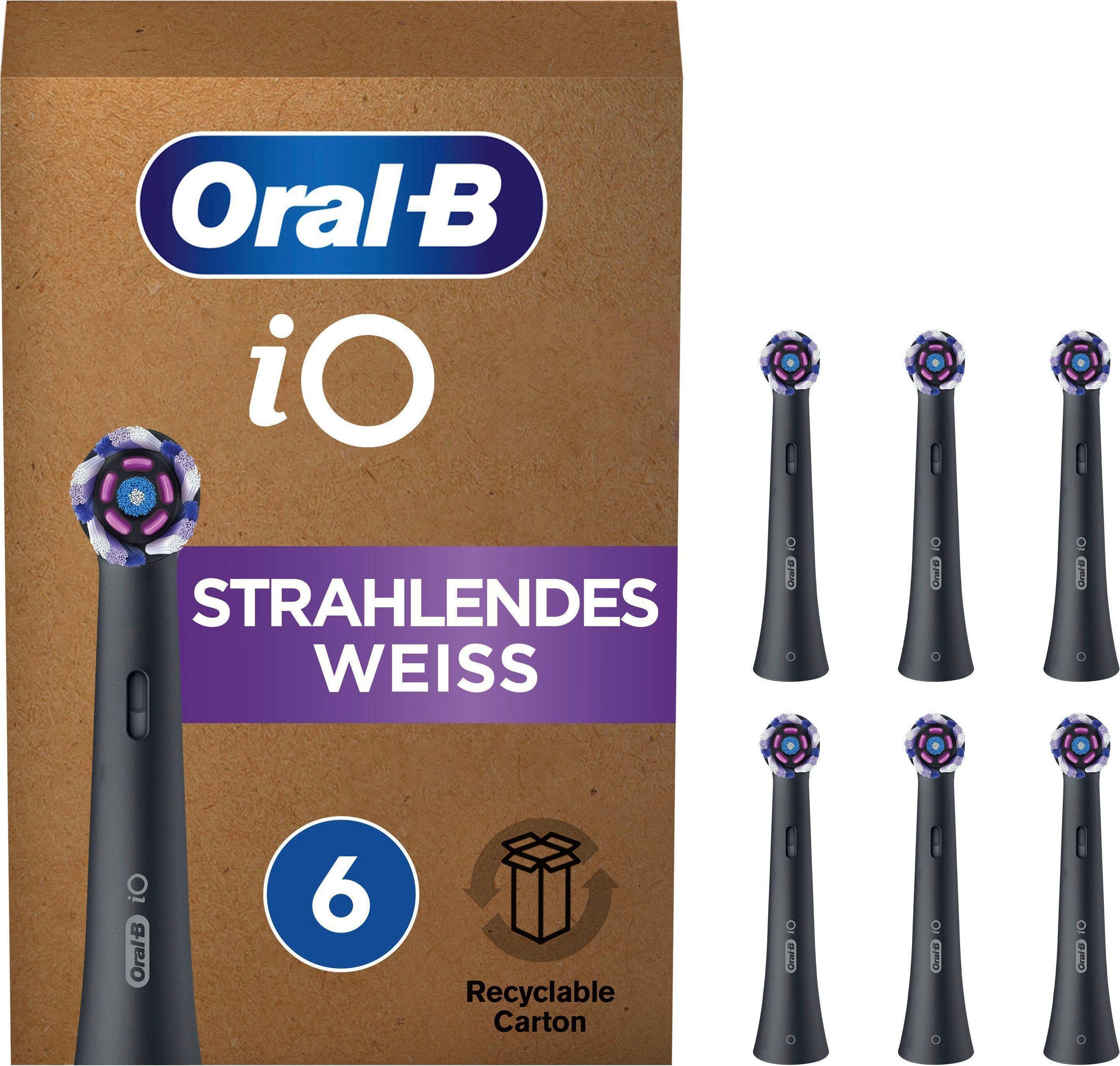Oral-B Aufsteckbürsten iO Strahlendes Weiss, iO Technologie