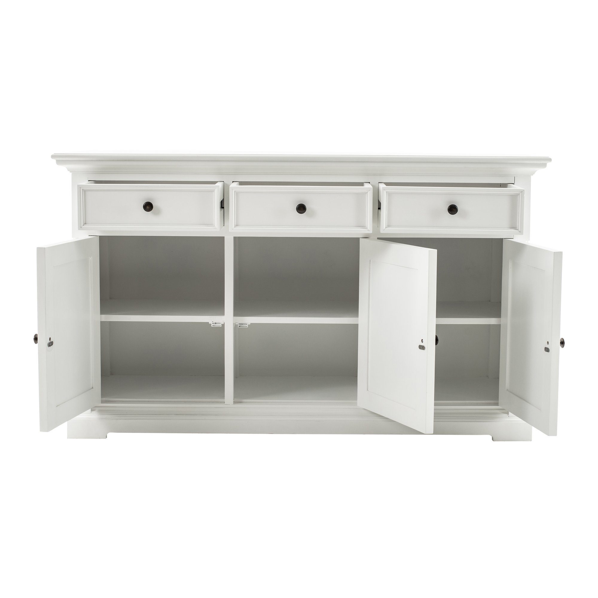 Novasolo Buffet Provence Klassisches Sideboard mit 3 Türen