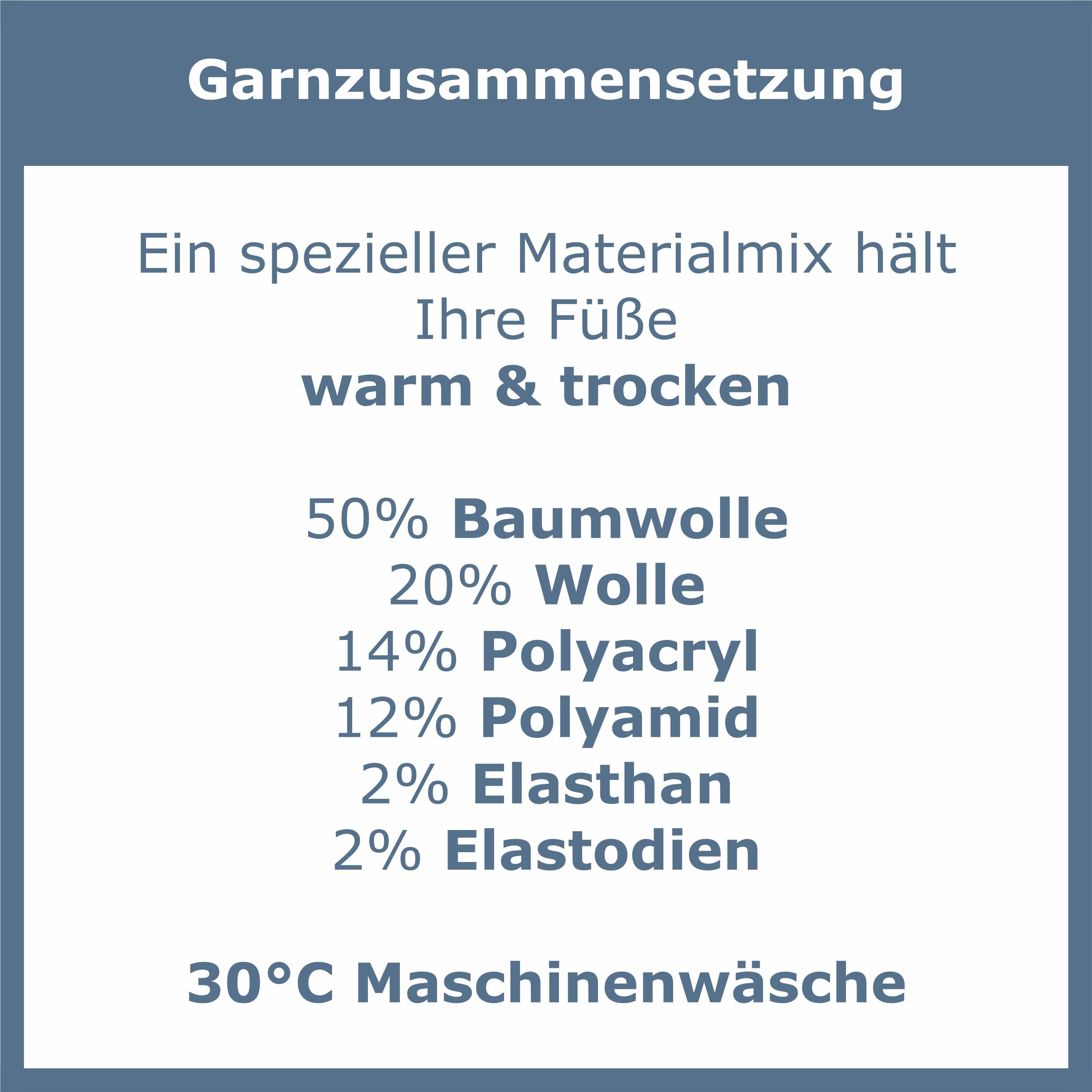 GAWILO Skisocken für Damen mit wärmender Wolle und spezieller Funktionspolsterung (4 Paar) Spezielle Konstruktion sorgt für Stabilität & hält Füße warm & trocken