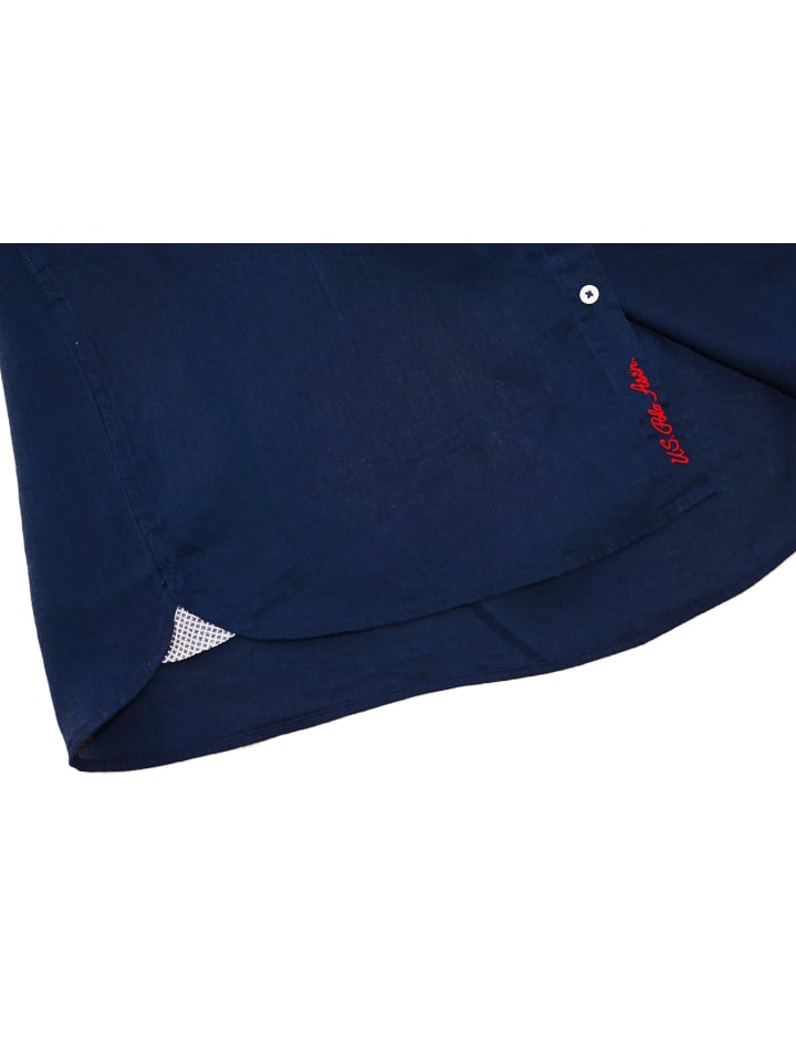 U.S. Polo Assn. Hemd in dunkelblau günstig kaufen