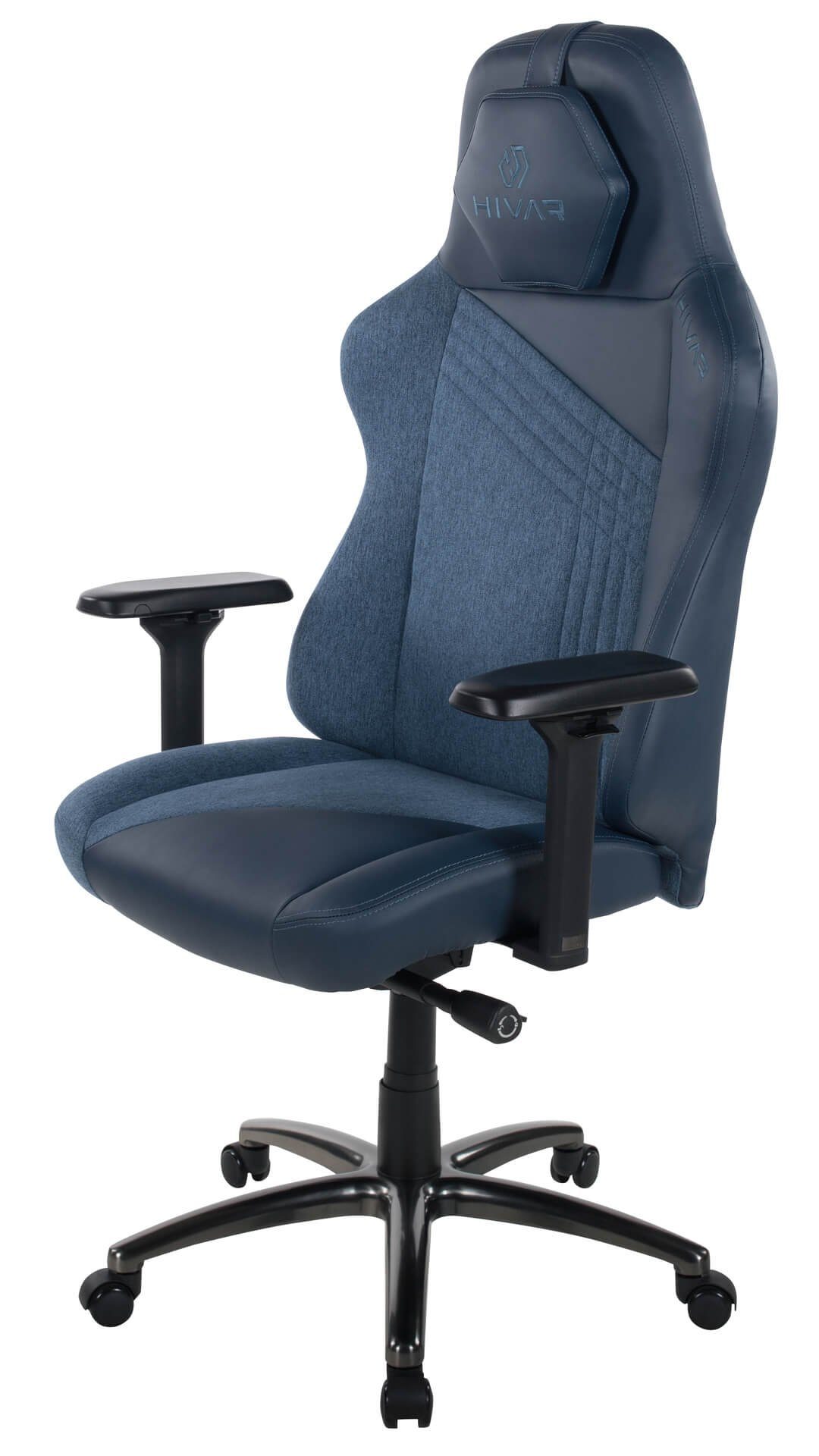 HIVAR Gaming-Stuhl SKYLAR XL OCEAN, Sitztiefenverstellung, höhenverstellbare Rückenlehne, Wippwiderstand, Synchronmechanik, TÜV geprüft, Belastbarkeit 180 kg