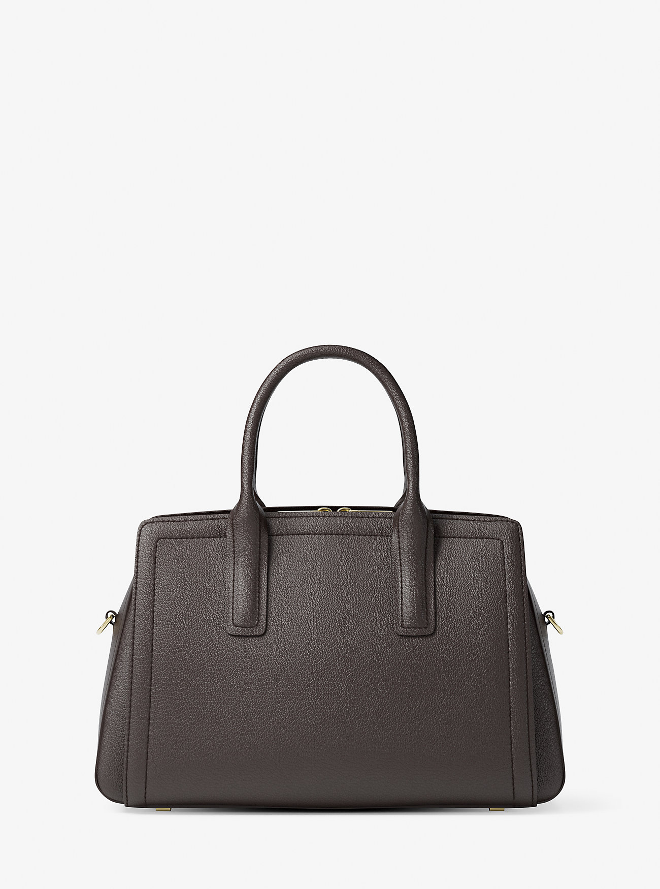 Borsa a mano media Laila in pelle - CIOCCOLATO
