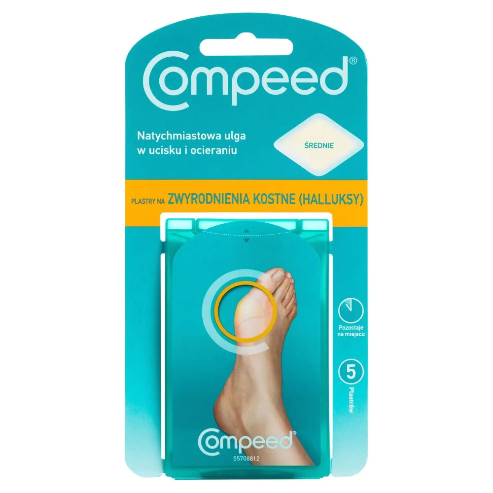 Επιθέματα για κότσια Compeed, μεσαίου μεγέθους